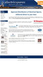 Mobile Screenshot of electricspares.com